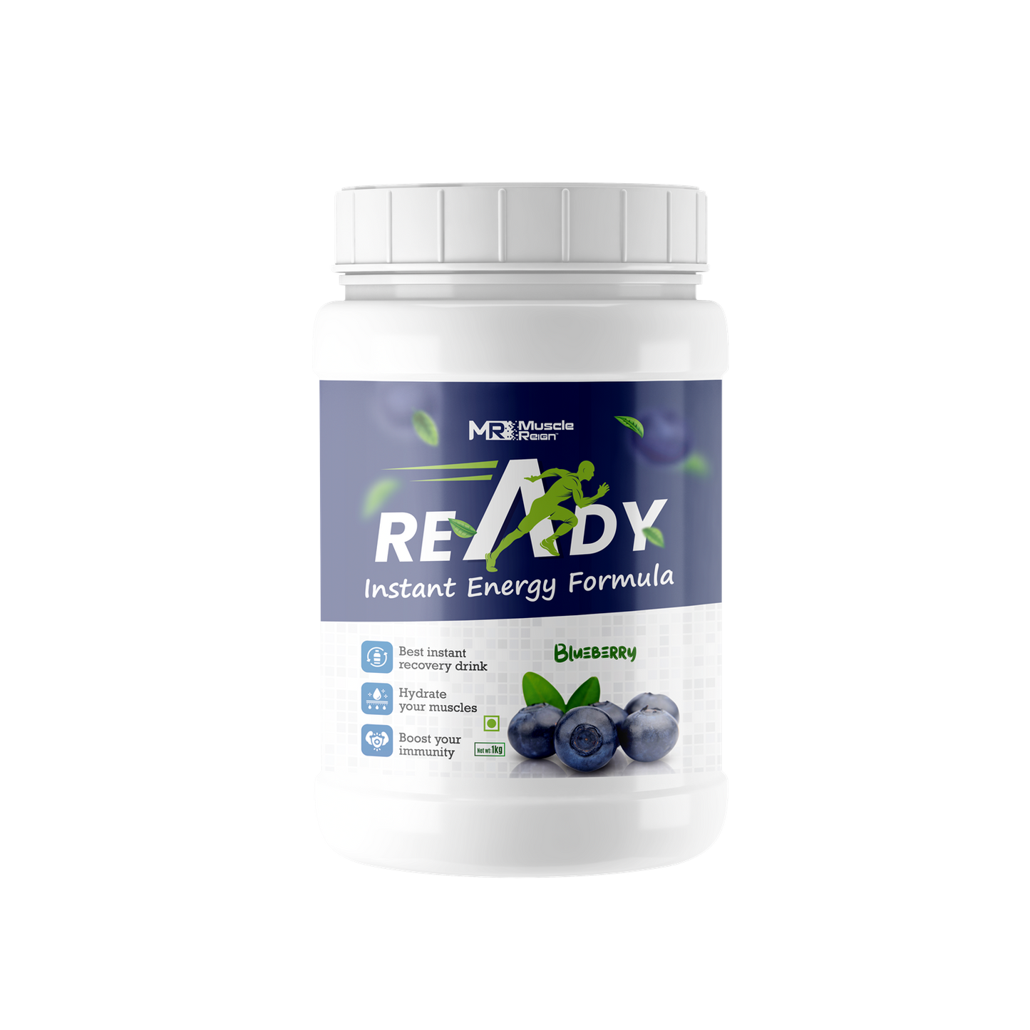 Muscle Reign Ready Instant Energy Formula 1Kg (2.2Lbs)