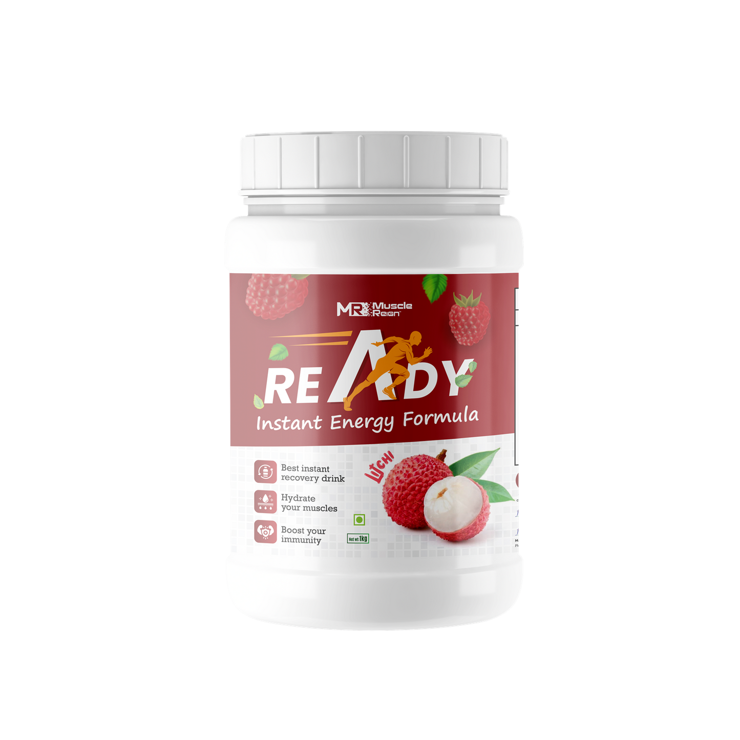 Muscle Reign Ready Instant Energy Formula 1Kg (2.2Lbs)