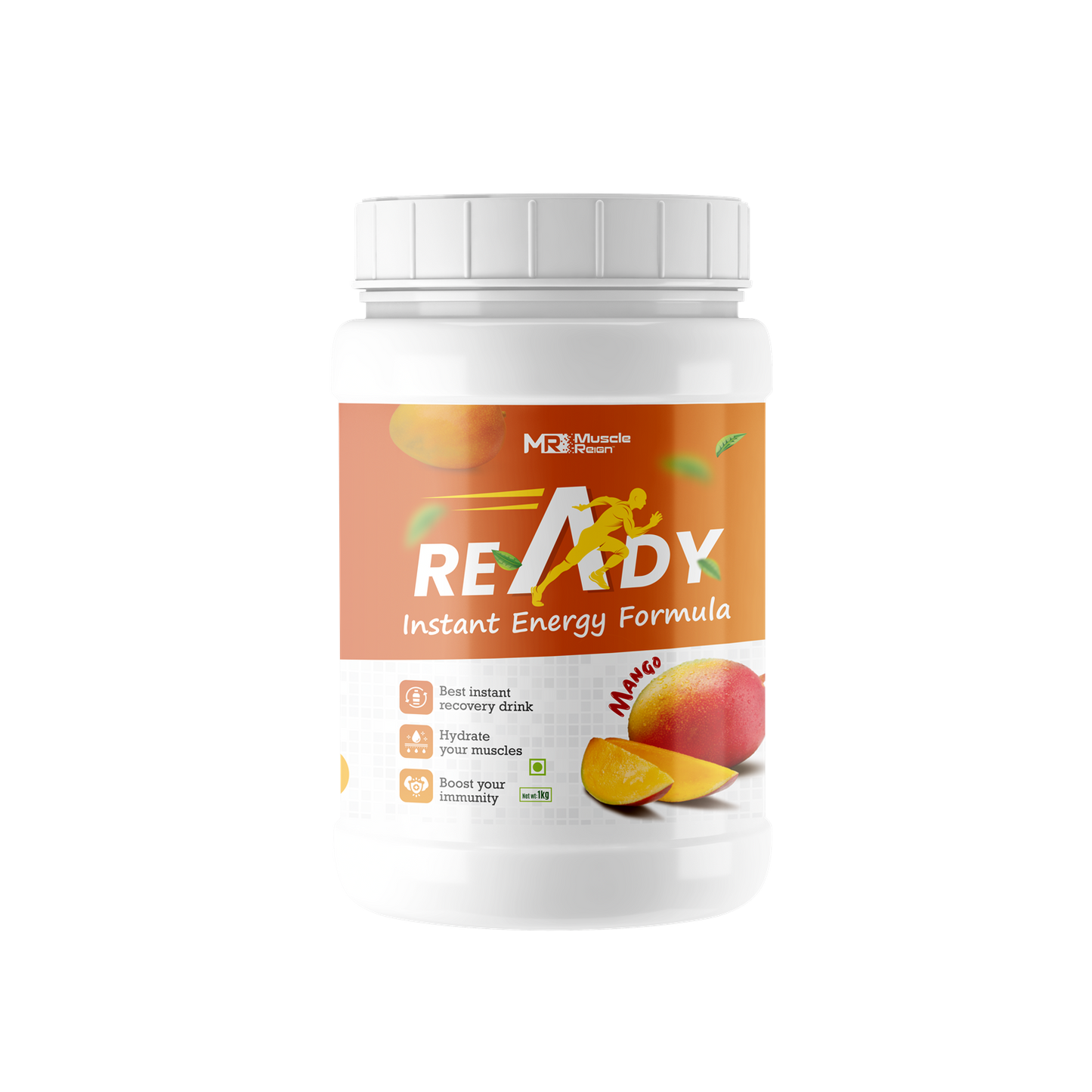 Muscle Reign Ready Instant Energy Formula 1Kg (2.2Lbs)