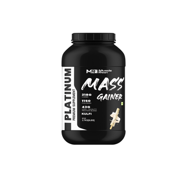 Muscle Reign Platinum Mass Gainer 2.75kg [6 LBS]+ Free Multicolor Shaker