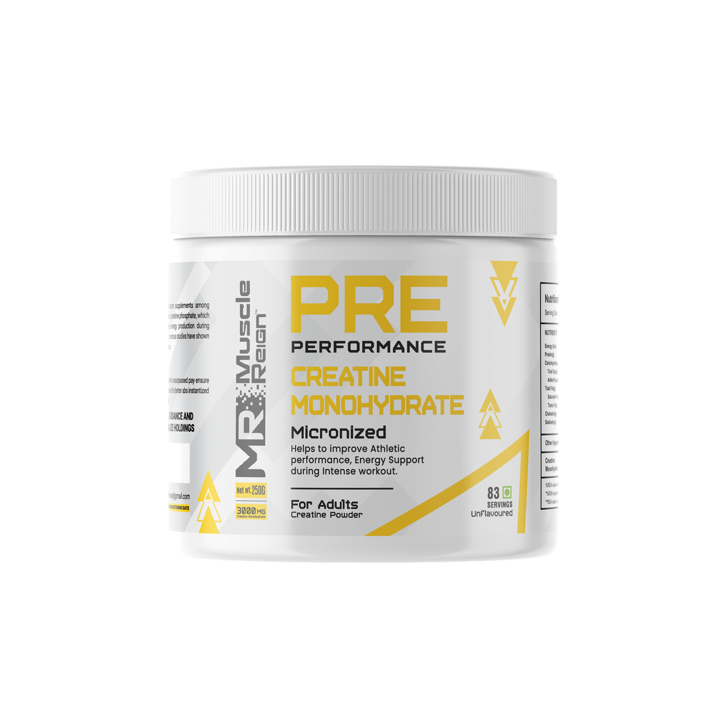 Muscle Reign Creatine Monohydrate 250g