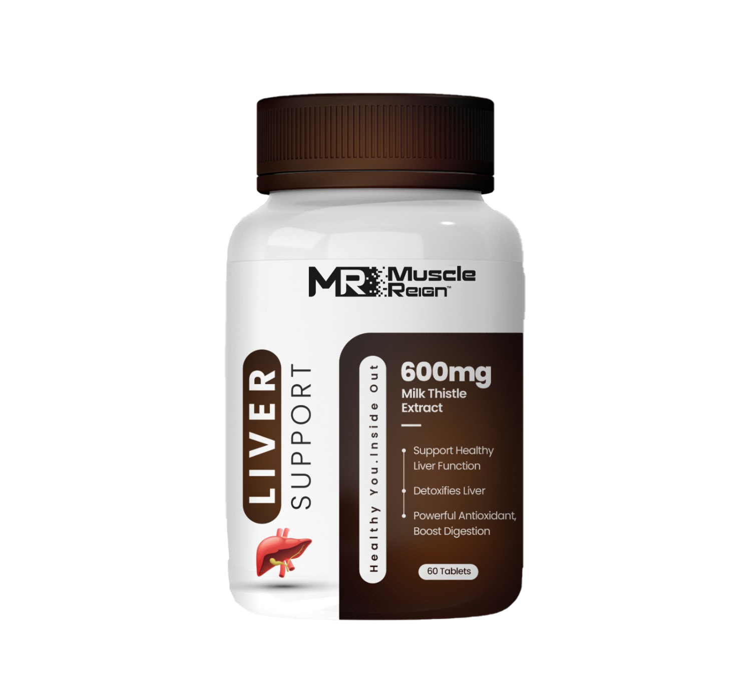 Muscle Reign Liver Support 60 Tablets